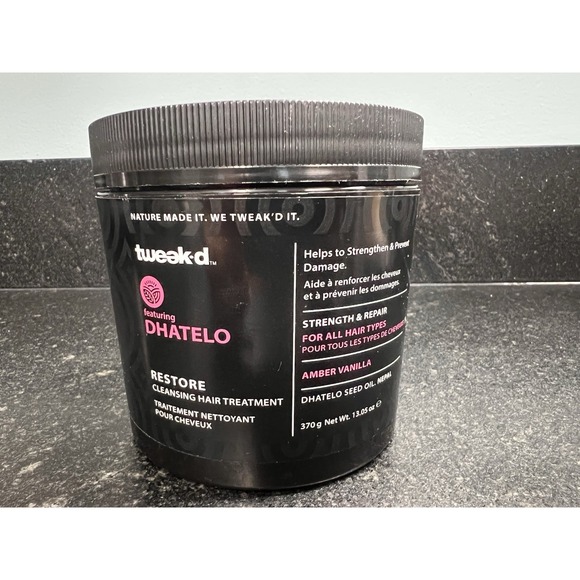Other - Tweak'd W/ Dhatelo‎ Restore Cleansing Hair Treatment Amber Vanilla 13.05 Fl Oz